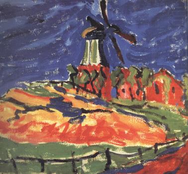 Erich Heckel Windmill,Dangast (nn03) china oil painting image
